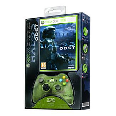 Комплект: Геймпад Wireless Controller для платформы Xbox 360 + игра: Halo 3 ODST (Limited Edition Shock Bundle) Аксессуар Microsoft Corporation; Китай 2009 г инфо 11272a.