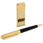 Набор подарочный "Caseti" Ручка шариковая, газовая турбозажигалка, цвет: черный, золотистый см Производитель: Франция Артикул: CA16067B-1 инфо 457b.