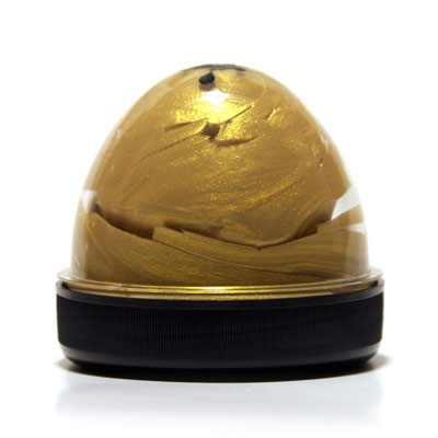 Хеппигам с запахом карамели, цвет: золотой Хеппигам Студия Артемия Лебедева 2010 г ; Упаковка: пластиковая банка инфо 1805b.