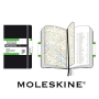 Путеводитель - записная книжка Moleskine, "City Notebook" (Moscow), Pocket, черная оказывается в руках людей неординарных инфо 1475a.