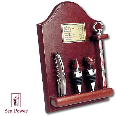 Винный набор Sea Power (настенный), 4 предмета Винные аксессуары Sea Power 2007 г инфо 5365b.
