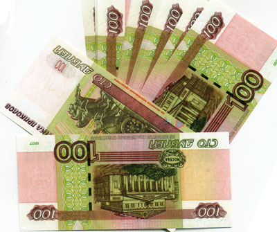 Забавная "Пачка денег" 100 рублей "денег" рассчитана на развлекательную функцию инфо 815c.