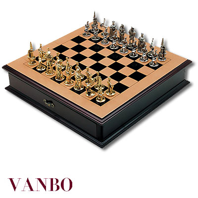 Шахматы подарочные Vanbo 2007 г инфо 7578c.