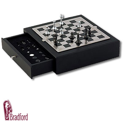 Шахматы Шашки Подарочный набор (05-0066-00) Игровой набор Bradford 2007 г инфо 7738c.