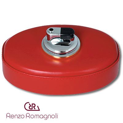 Настольная зажигалка, красная Зажигалка Renzo Romagnoli 2007 г инфо 7786c.