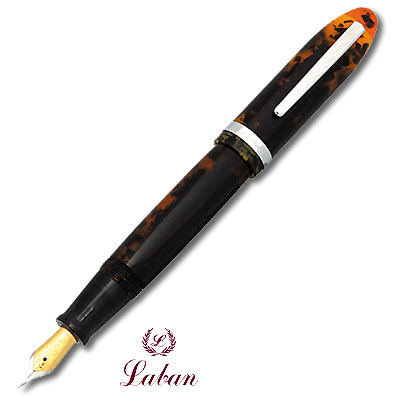 Ручка перьевая "Mento", цвет черный янтарь металл Цвет: черный янтарь, серебро инфо 8258c.