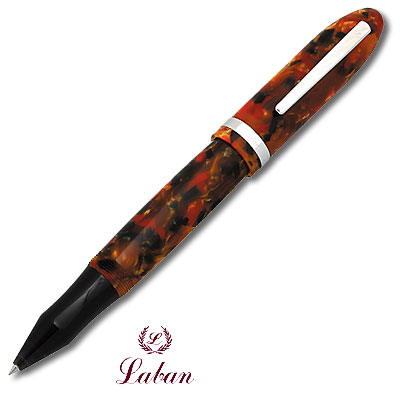 Ручка роллер "Mento", цвет темный янтарь металл Цвет: темный янтарь, серебро инфо 8268c.