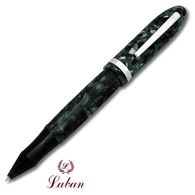 Ручка роллер "Mento", зеленая Материал: металл Цвет: зеленый, серебро инфо 8275c.