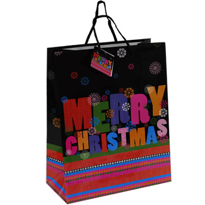 Пакет подарочный "Merry Christmas", 26 см x 33 см x 13 см 17708 бумага Изготовитель: Китай Артикул: 17708 инфо 8506c.