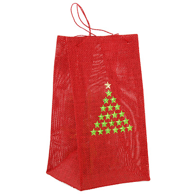 Подарочный пакет "Ажурные звезды", скрасный красный Страна: Китай Артикул: 2009-536 инфо 8509c.