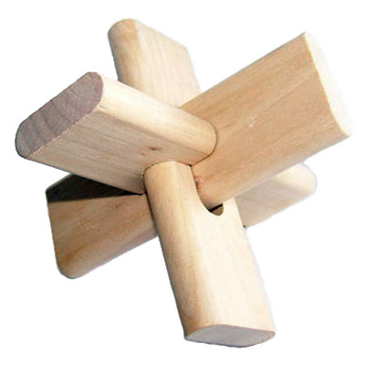 Головоломка деревянная "H" Уровень сложности 3 3 Артикул: 89294 Изготовитель: Китай инфо 13720c.