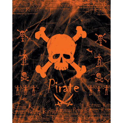 Пакет подарочный "Pirate", 26 см x 33 см x 13 см бумага Изготовитель: Китай Артикул: 16072 инфо 2737d.