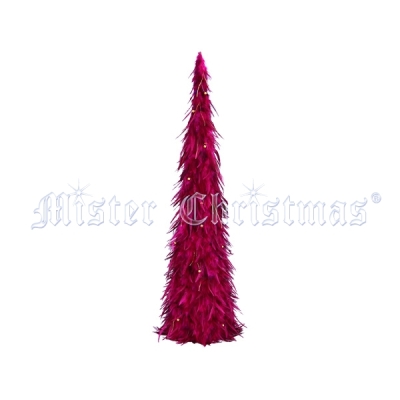 Интерьерное украшение "Новогодняя елка", цвет: бордовый, 95 см Высота: 95 см Цвет: бордовый инфо 8257d.