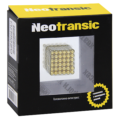 Магнитная головоломка "Neotransic", цвет: золотистый Разработано компанией "Ruyan Co", Германия инфо 4848a.