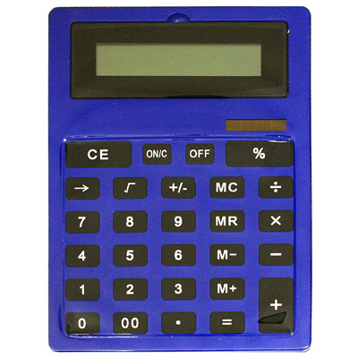 Калькулятор "Jumbo", цвет: синий металл Производитель: Китай Артикул: 90126 инфо 4957a.