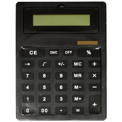 Калькулятор "Jumbo", цвет: черный пластик Производитель: Китай Артикул: 90126 инфо 4959a.