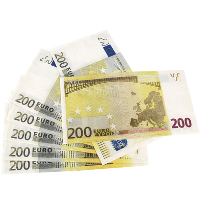 Забавная "Пачка денег-Гигант" 200 евро "денег" рассчитана на развлекательную функцию инфо 4983a.