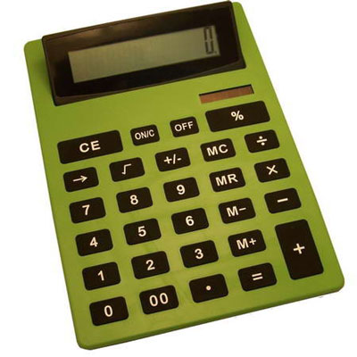 Калькулятор "Jumbo", цвет: зеленый металл Производитель: Китай Артикул: 90363 инфо 5001a.