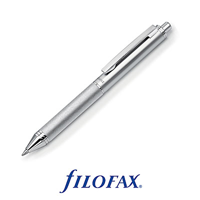 Шариковая ручка Filofax "Multifit" Цвет: серебряный Размер: Mini 10,7 см Цвет корпуса: серебряный инфо 5866e.