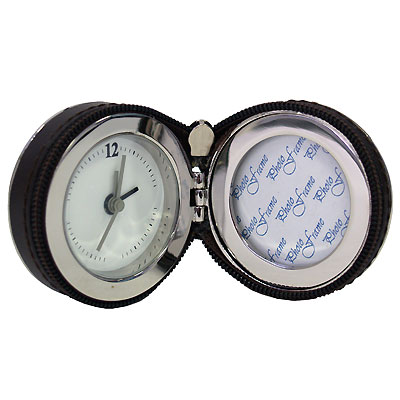 Дорожный будильник с фоторамкой Часы наручные Феникс-Презент 2008 г ; Упаковка: коробка инфо 5495a.