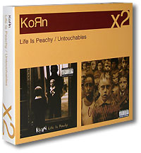 Korn Life Is Peachy Untouchables (2 CD) Формат: Audio CD (Jewel Case) Дистрибьютор: SONY BMG Лицензионные товары Характеристики аудионосителей 2006 г Альбом инфо 10251f.