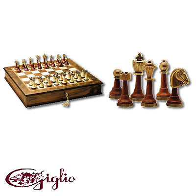 Шахматы подарочные (GIGCh4) Giglio 2007 г инфо 10258f.