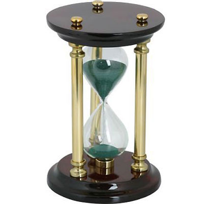 Песочные часы "Linea del Tempo", цвет: зеленый GSCBRWOODGDLEG Производитель: Linea del Tempo инфо 12122f.