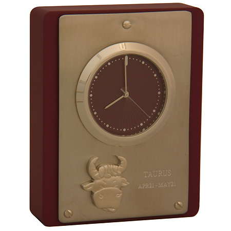 Часы настольные Olmecs "Телец", цвет коричневый W-02-B х 1,5 см Цвет: коричневый инфо 12162f.