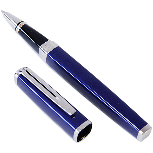 Ручка шариковая "Exception Slim Blue ST" посеребрение Производитель: Франция Артикул: S0637150 инфо 13092f.