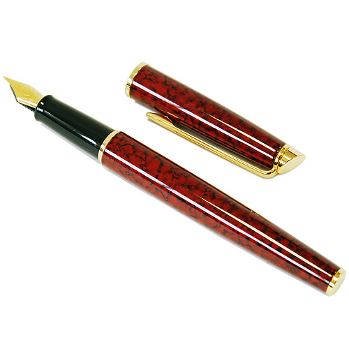 Ручка перьевая "Hemisphere Marbled Red GT" напылением Производитель: Франция Артикул: S0702410 инфо 13096f.