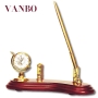 Настольная подставка (часы, ручка, визитка) Часы настенные, настольные Vanbo 2007 г инфо 13133f.