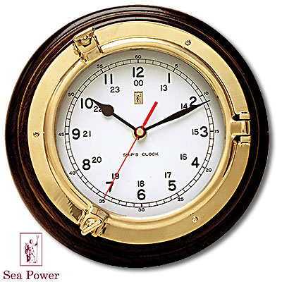 Часы-иллюминатор Часы настенные, настольные Sea Power 2007 г инфо 40g.