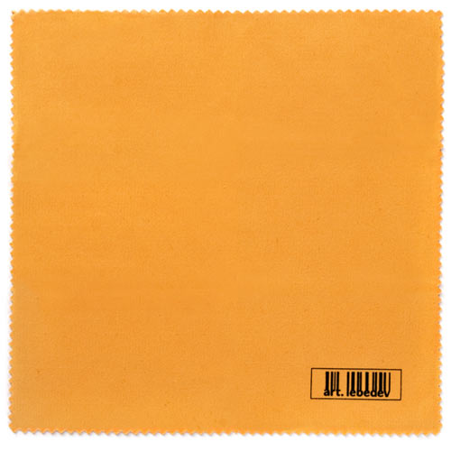 Салфетка "Микрофибрус", цвет: оранжевый х 6 см Изготовитель: Китай инфо 5833a.
