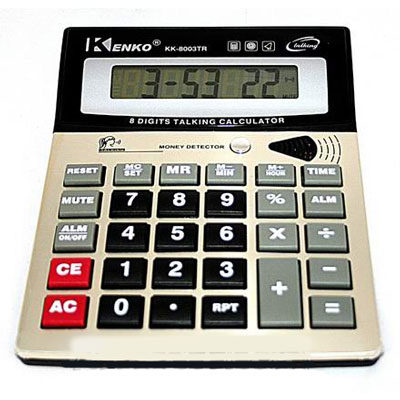 Калькулятор "Kenko", говорит по-русски "ААА" (не входят в комплект) инфо 6169a.
